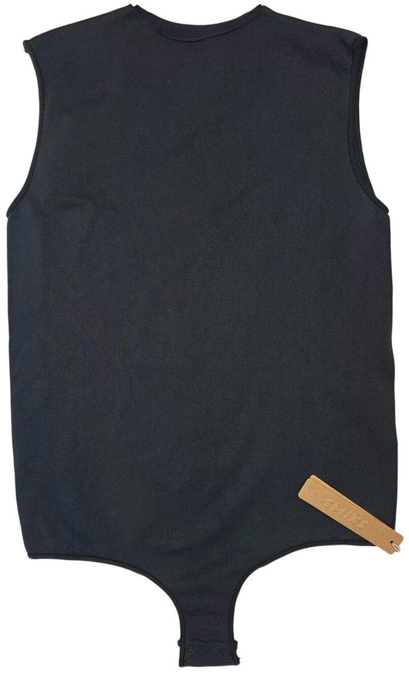 SKIMS XXS/XS Onyx Essential Crewneck Sleeveless Bodysuit